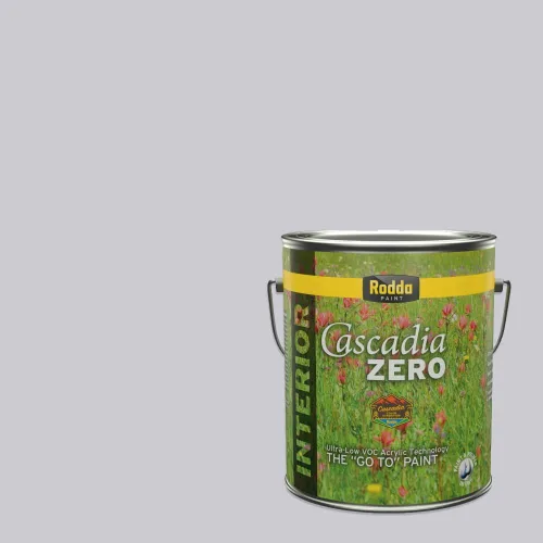 Vista 110 de Rodda Paint CASCADIA XL Pintura e imprimación satinada para exteriores en uno, cuarto de galón, azul playa norte