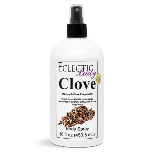 Vista 12 de Eclectic Lady Spray corporal de clavo, doble fuerza, 2 onzas, niebla corporal
