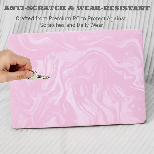 Vista 101 de Funda compatible con MacBook Air de 15" M5 M4 M3 M2 2023-2026 Negro (Black Lace)