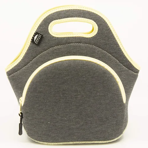 Vista 17 de Loncheras para mujeres y loncheras para niños, lonchera aislada de alta calidad, neopreno extra grueso, sensación de algodón suave, costuras de alta