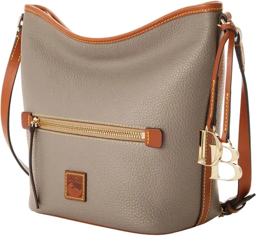 Vista 2 de Dooney & Bourke Bolso, bolso de hombro con cremallera de grano de guijarros