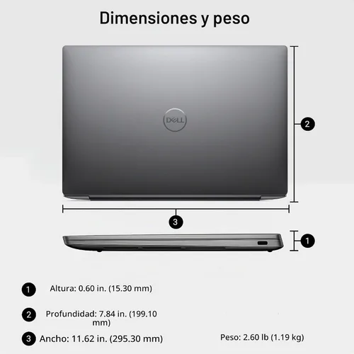 Vista 9 de Dell XPS 13 9345 Laptop, 13.4" 3K OLED Touchscreen, X Elite, 32GB, 1TB SSD