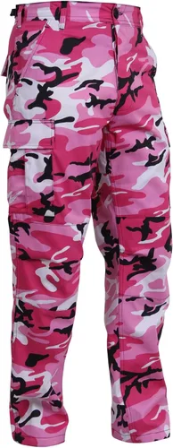 Vista 2 de Rothco - Pantalones tácticos de camuflaje BDU pantalones cargo pantalones militares