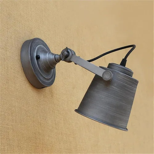 Vista 2 de Modern LED Ceiling Light Led Wall Lights Indoor Retro Loft E27 Bulb Lamp Wall Lamp Bedroom Up Down Industrial Wall Sconce Lamparas Decoration Orange