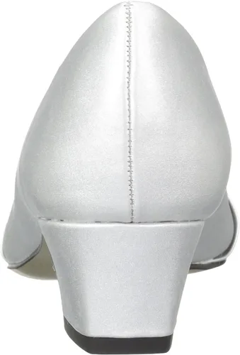 Vista 3 de Easy Street Tacón de bloque elegante de piel sintética Eloise para mujer