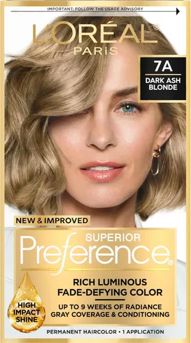 Vista 59 de L'Oreal Paris Superior Preference - Tinte permanente luminoso que desafía la decoloración para el cabello, tinte para el cabello hasta 9 semanas