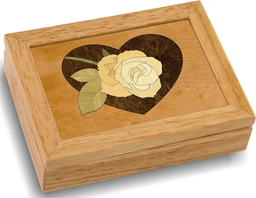 Vista 12 de Gardenia Joyero de madera - Almacenamiento para anillos, aretes
