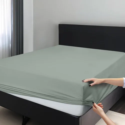 Vista 14 de LUX Décor - Sábana bajera individual – Sábanas de microfibra elástica 360 pulgadas fácil de ajustar, bolsillo profundo de 16 pulgadas, resistente a