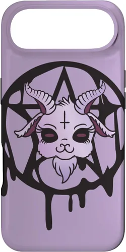 Vista 27 de Anime Aesthetic Baphomet Pentagram Pastel Goth Case for iPhone 17