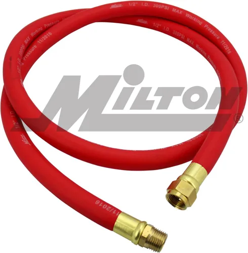 Vista 2 de Milton 2780-3LH 3 pies 1/2" EPDM manguera líder de goma