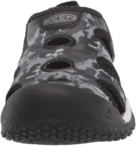 Vista 2 de KEEN Sandalias Stingray para niños, color rojo