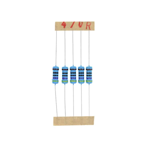 Vista 134 de 100PCS 1 vatios 1W 0R1 0.1 ohmios 1% resistencia de película metálica