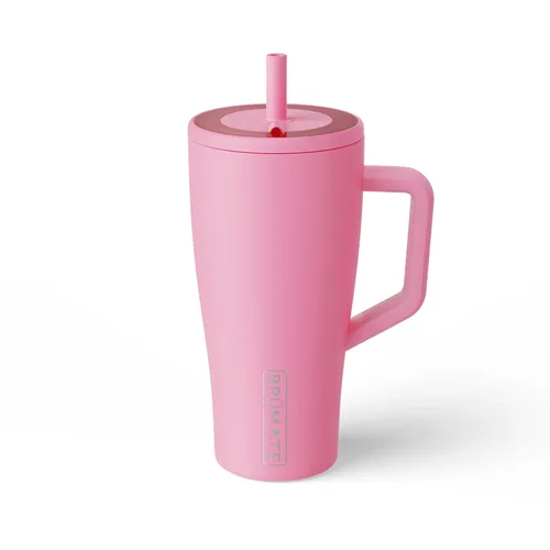 Vista 31 de BrüMate Era Vaso Térmico de 20 oz con Asa y Pajilla Vaso Térmico Aislante 100% A Prueba de Fugas con Tapa y Pajilla Hecho de Acero Inoxidable