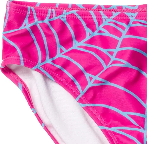 Vista 5 de Marvel Spider-Man Spider-Gwen Ghost Spider Girls - Protector de erupción y parte inferior de bikini para niños pequeños a niños pequeños
