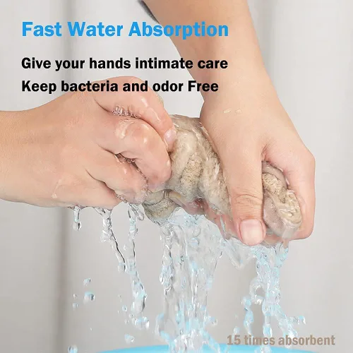Vista 3 de PRATIQUE Paquete de 5 bonitas toallas de mano, toallas de baño con lazo para colgar, toalla de mano para niños, animales, toalla de mano absorbente