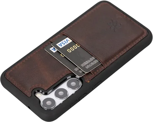 Vista 104 de Venito Capri - Funda de piel tipo cartera compatible con Samsung Galaxy Note 9 (6.4 pulgadas), extra segura, con bloqueo RFID y cubierta trasera