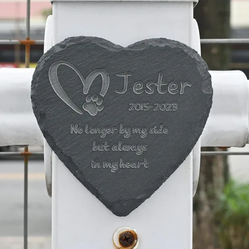 Vista 3 de Regalos Conmemorativos para Pérdida de Perro, Piedra Conmemorativa para Mascotas, Regalos Conmemorativos para Perro, Regalo de Simpatía por Pérdida