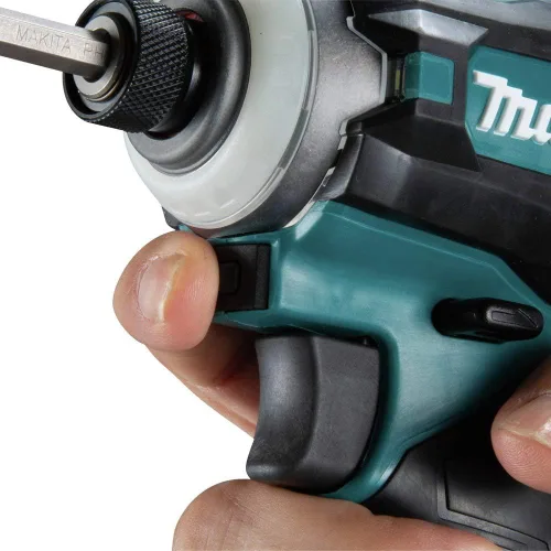 Vista 5 de Makita Xgt 40V Max desarmador de impacto de 4 velocidades, sólo la herramienta
