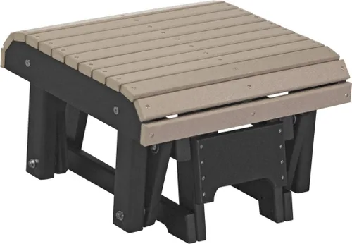 Vista 21 de LuxCraft Poly Glider - Reposapiés otomano (caoba antigua)