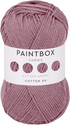 Vista 41 de Paintbox Yarns - Hilo 100% algodón DK, 1.76 onzas, 137 yardas, 410.1 ft #401 Papel blanco