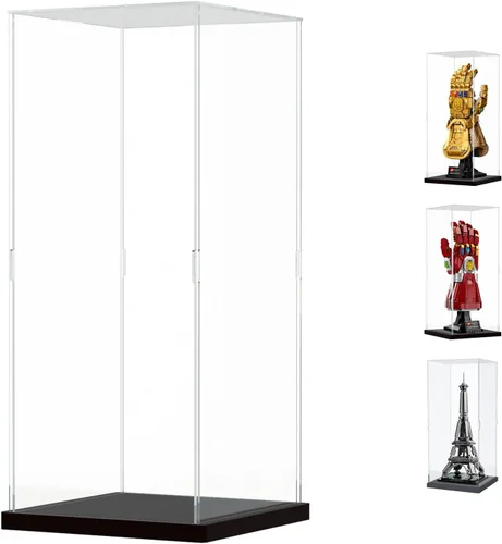 Vista 61 de Choowin Vitrina de acrílico para casco de Lego Star Wars para casco de Lego Capitán Rex, vitrinas de acrílico transparente grueso
