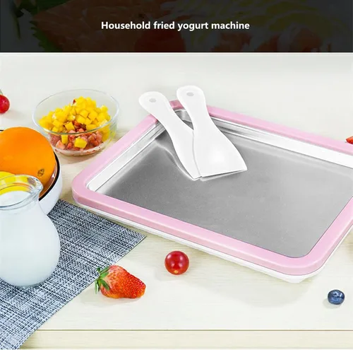 Vista 5 de Bandeja rectangular para máquina de helados, placa congelada de mantenimiento fresco, refrigeración eficiente, sin necesidad de enchufar