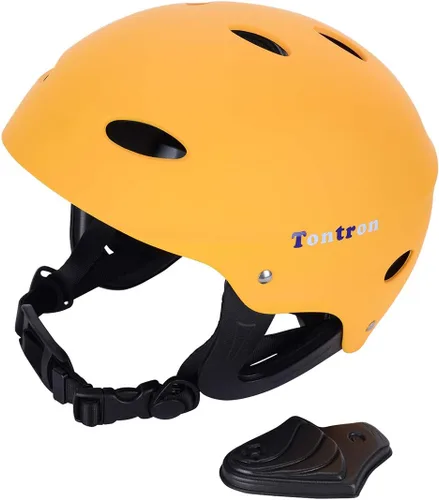 Vista 3 de Tontron Casco de kayak para adultos Wakeboard Esquí acuático