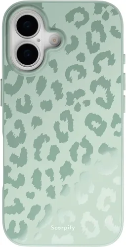 Vista 110 de SCORPIFY - Funda para iPhone 17 Pro Max Leopardo negro transparente LP-Negro Transparente Leopardo
