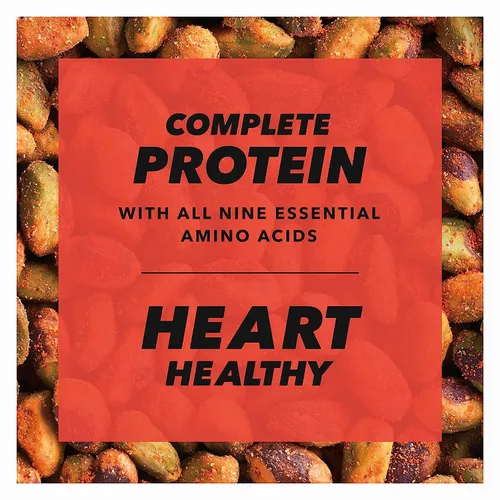 Vista 6 de Maravillosos Pistachos Sin Cáscara, Nueces Asadas al Chile, Bolsa resellable de 22 onzas, Aperitivos con Proteína, Sin gluten, Snack Saludable