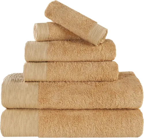 Vista 42 de Superior Rayon - Juego de toallas de 12 piezas de mezcla de bambú, de secado rápido, artículos esenciales para el baño, ducha, spa, toallas