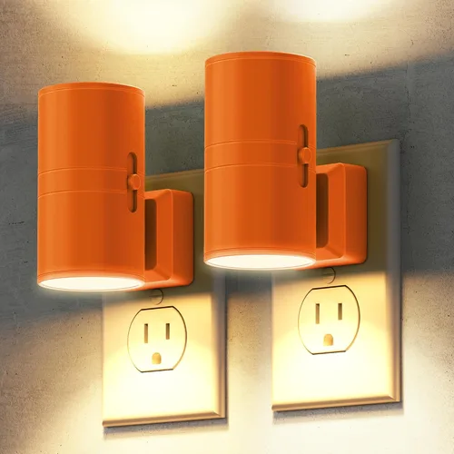Vista 12 de Briignite - Luces nocturnas led enchufables, 3CCT, sensor de anochecer a amanecer, de 3000 K, regulable para pasillo, dormitorio, escalera, paquete