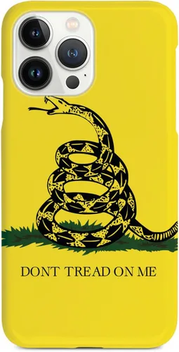 Vista 9 de Inspired Cases - Compatible with iPhone Xs Max Case - 3D Textured Protective Phone Case for Apple iPhone Xs Max - Don't Tread On Me - Snake