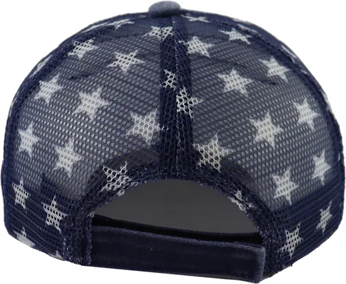 Vista 35 de Gorra de béisbol con la bandera estadounidense para mujer, divertida gorra de béisbol bordada y desgastada ajustable