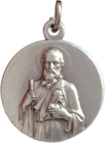 Vista 2 de Medalla de Saint Jude Thaddeus la Apostle con cuerda CordLas Medallas De La Patron Saints