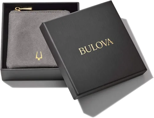 Vista 4 de Bulova Men's Precisionist Stainless Steel Double-Chain Link with Knurled Texture ID Plaque Bracelet