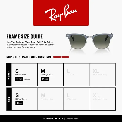 Vista 5 de Ray-Ban RB3507 Clubmaster Gafas de sol cuadradas de aluminio Azul sobre plata/gris