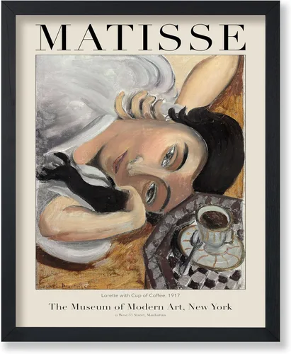 Vista 24 de Poster Master Póster Vintage de Henri Matisse – Impresión Retro de Fauvismo – Regalo para Artista, Inauguración de Casa – La Ventana, Maceta