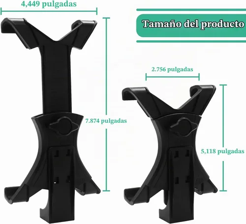 Vista 3 de LINKCOOL Adaptador universal de trípode para tablet, para iPad/Air/Mini, Samsung Galaxy Tab, Nexus y la mayoría de las tabletas, compatible