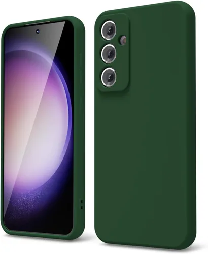 Vista 243 de oakxco Funda para teléfono Samsung Galaxy S8 de silicona líquida, delgada y fina de gel de goma suave TPU cubierta protectora simple llana
