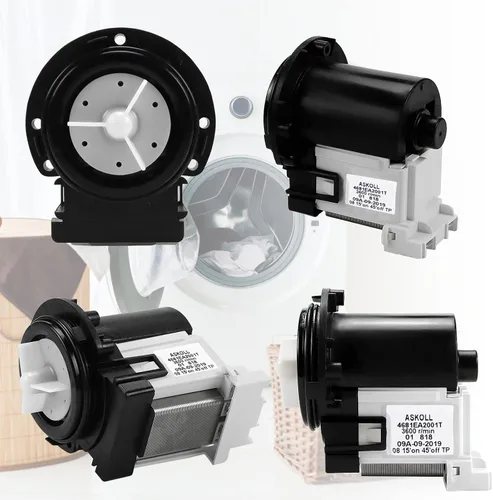 Vista 8 de Motor de bomba de drenaje de lavadora 4681EA2001T WM8000HVA WM8100HVA WM2077CW WM3260 WM3370HWA OEM para lavadoras LG y Kenmore WM3170CW WM2101HW