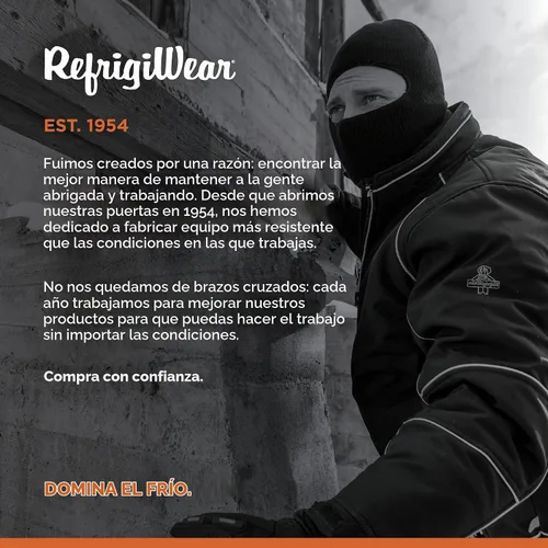 Vista 5 de RefrigiWear Pasamontañas Magic Silver Magic Open Hole Máscara de esquí