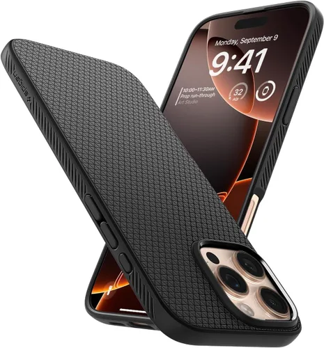 Vista 22 de Spigen Liquid Air - Funda diseñada para iPhone 11 (2019), color negro mate