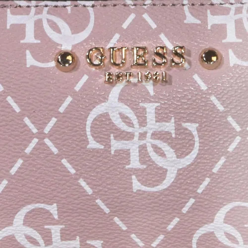 Vista 8 de GUESS Rea Mini cámara cruzada, logotipo de palisandro, Logotipo de palisandro