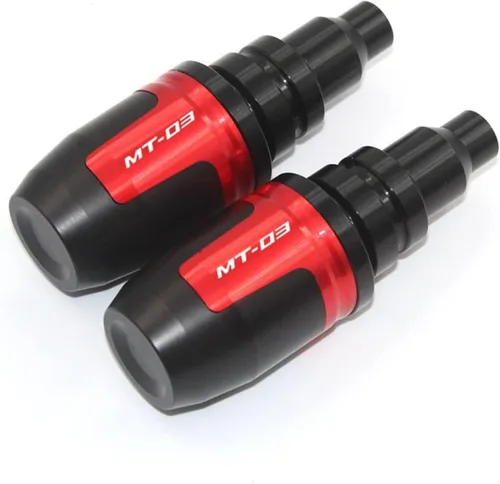 Vista 9 de for Yamaha MT-03 MT03 MT 03 Motorcycle CNC Aluminium Crash Pads Exhaust Frame Slider Protector Anti-Fall Frame Sliders (Color : Black)