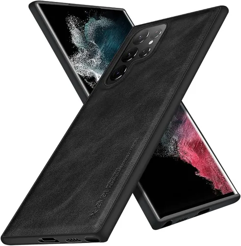 Vista 77 de X-level Funda para Samsung Galaxy Z Flip 6, delgada funda delgada de piel sintética para teléfono, TPU suave, a prueba de golpes, protección Negro