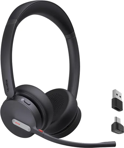 Vista 13 de Yealink BH70 Mono Bluetooth Teams Headset with AI Mic for Work from Home PC Negro (Equipos)