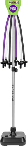 Vista 14 de Head Rush F*CK IT. Vamos a beber. BONGZILLA Bong de cerveza - Accesorio para juegos de beber para adultos y fiestas, embudo multiusuario