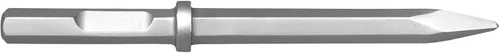 Vista 5 de Champion Chisel - Mango hexagonal de 1-1/8 x 6 pulgadas con muesca, herramienta de buje de acero, 16 dientes de acero, diseñado para martillos