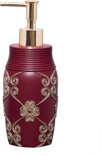 Vista 10 de Zahari Home Aubury - Elegante juego de dispensador de jabón, diseño moderno de impresión para cocina y baño, bomba de loción, jabón para platos