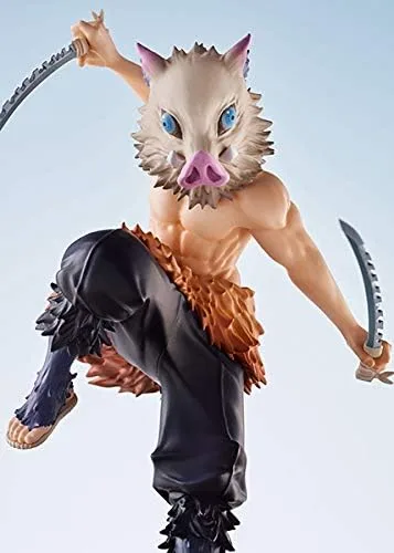 Vista 5 de Demon Slayer ConoFig Inosuke Hashibira - Figura sin escala de aproximadamente 5.1 pulgadas